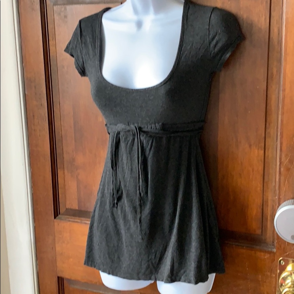 Gray blouse